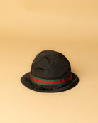 Gucci Bucket Hat Nylon Black size L