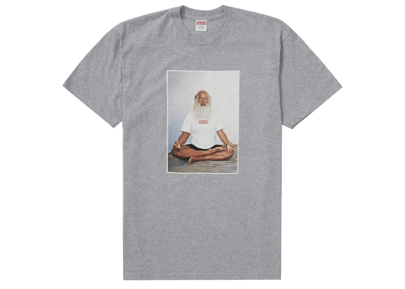 Supreme Rick Rubin Tee Heather Grey