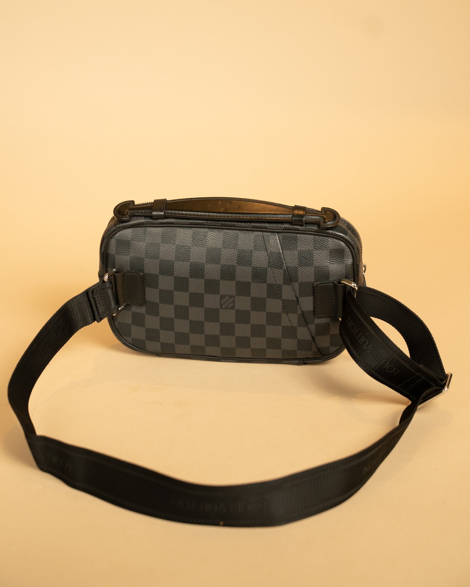 Louis Vuitton Ambler Damier Graphite Black