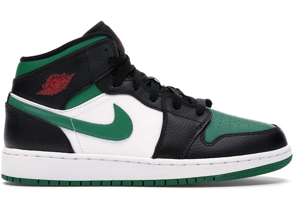 Jordan 1 Mid - Green Toe (GS)