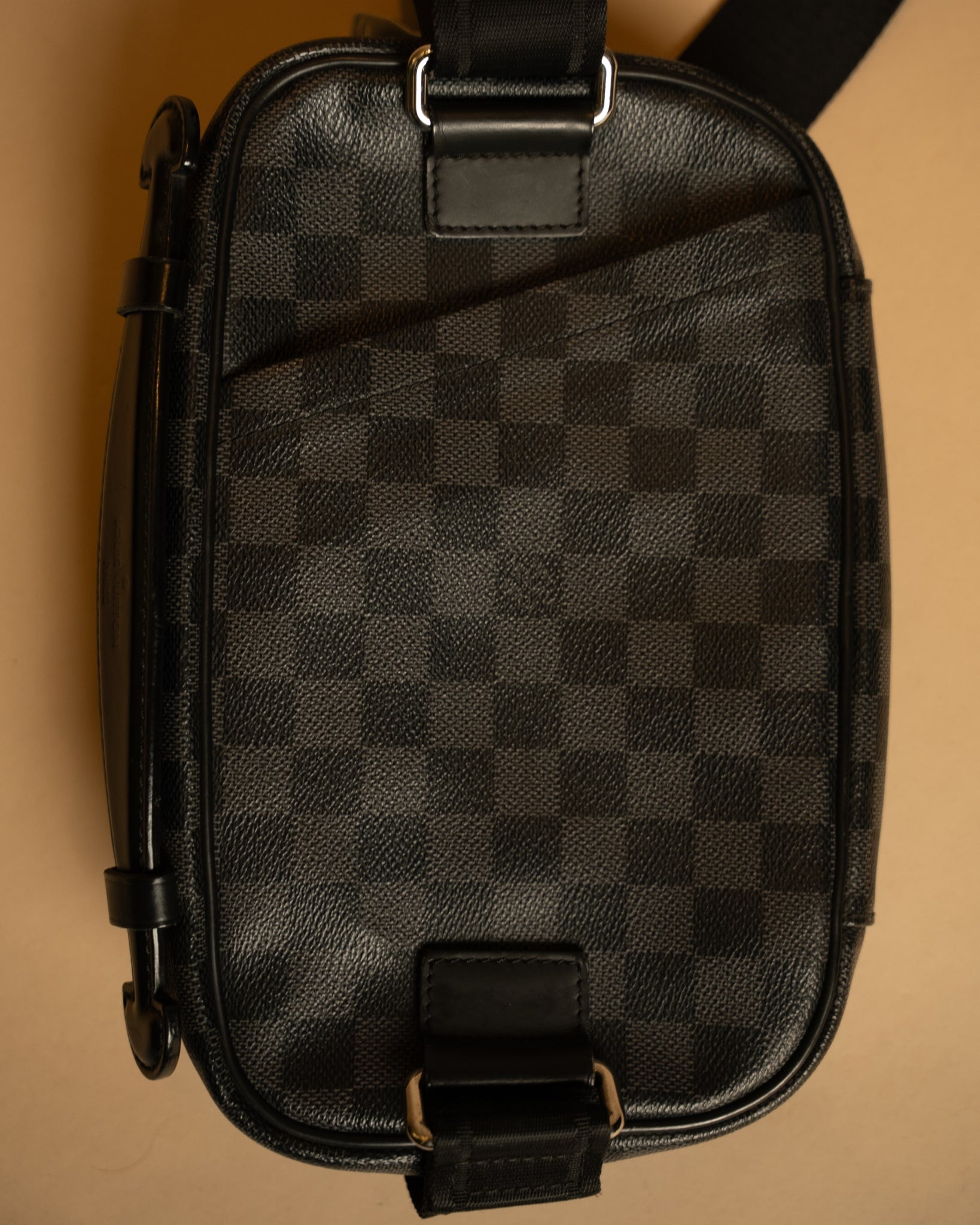Louis Vuitton Ambler Damier Graphite Black