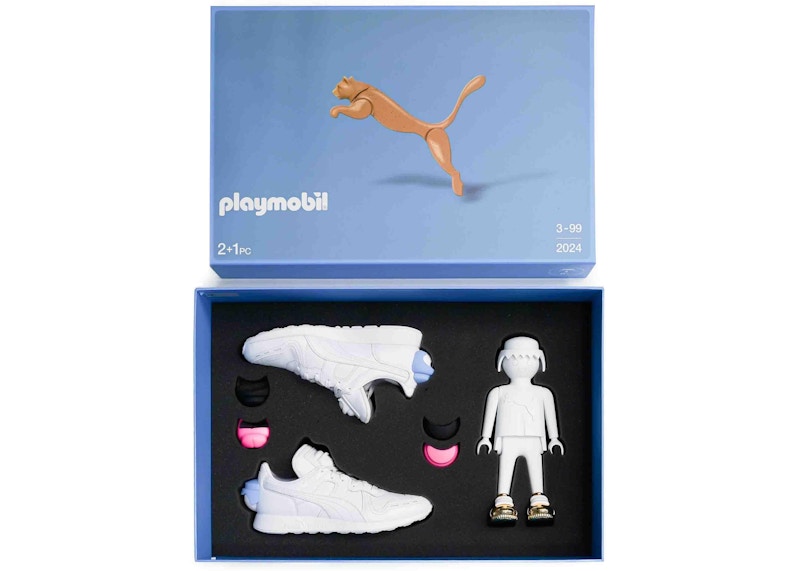 Puma RS 100 Playmobil White (Set With Figure)