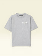 Palm Angels Sartorial Tape Crewneck T-Shirt 'Grey/Off White'