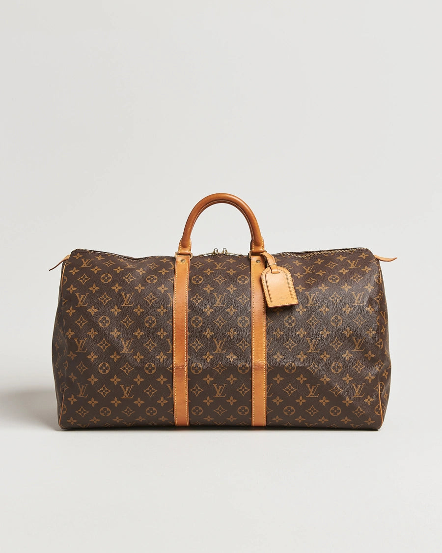 Louis Vuitton Keepall 55' Monogram Brown