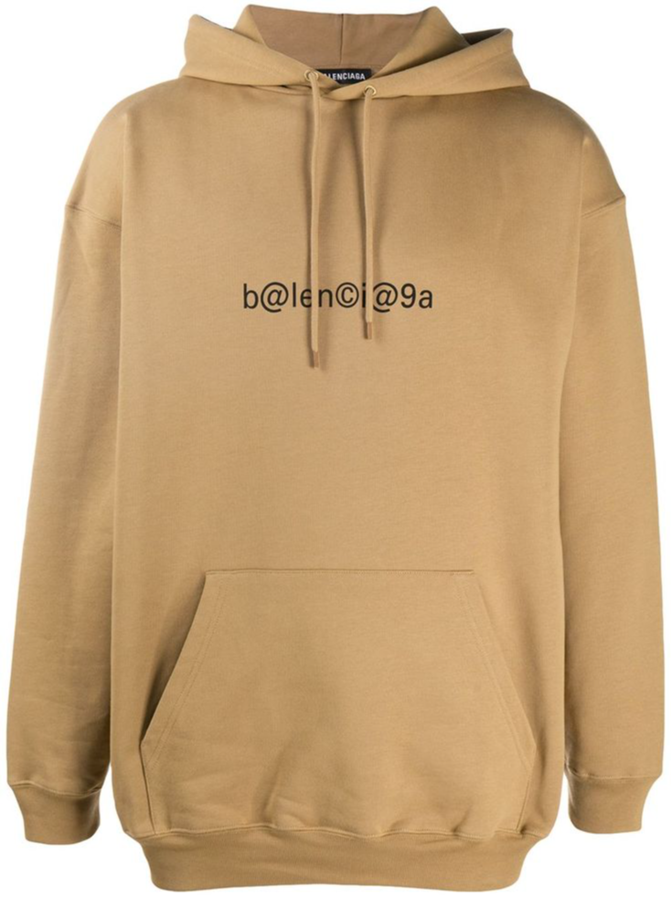 B@lenci@ga Hoodie Brown