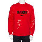 Givenchy Distressed Logo Sweatshirt