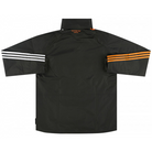 2020-21 Manchester United adidas Storm Jacket Black/Orange White Stripe