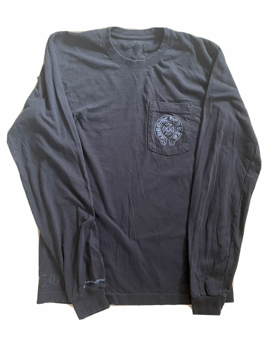 Chrome Hearts Custom Limited Black Staff long sleeve T-shirt