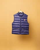 Moncler Gui Down Vest Blue