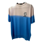 Prada Wool Tshirt Blue/Salmon