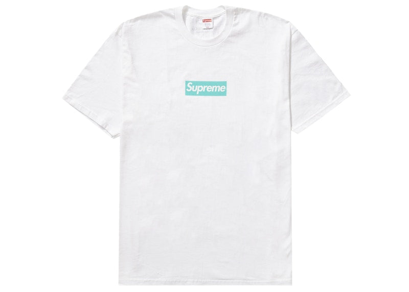 Supreme Tiffany & Co. Box Logo Tee White