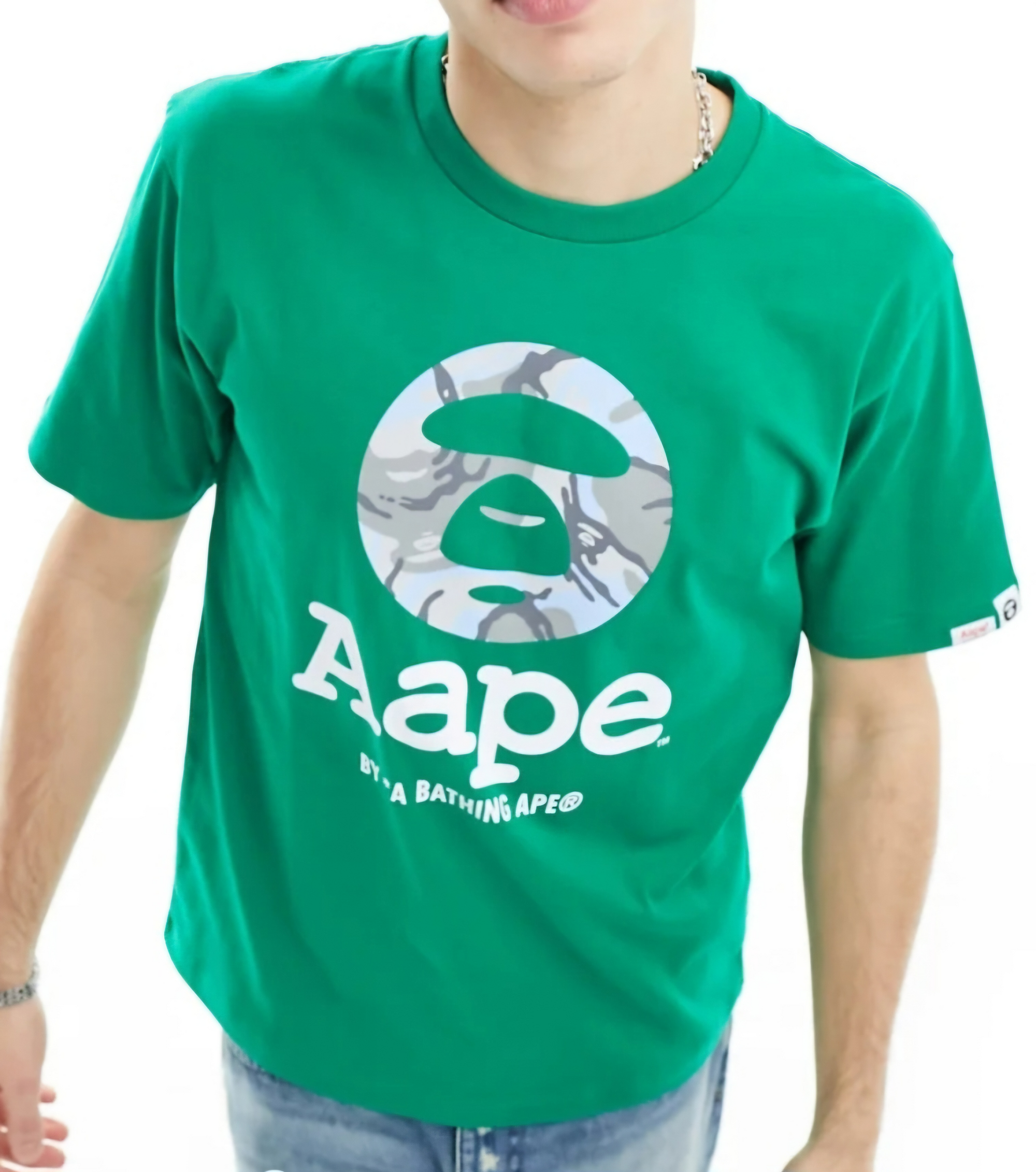 BAPE Short Sleeve T-shirt - Front Print