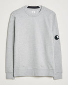 C.P. COMPANY Diagonal Fleece Lens Crew Neck Sweathirt