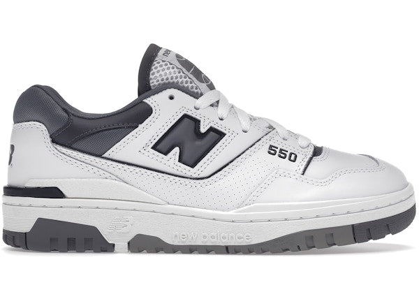 New Balance 550 - White Grey Dark Grey