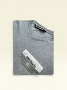 Palm Angels Sartorial Tape Crewneck T-Shirt 'Grey/Off White'