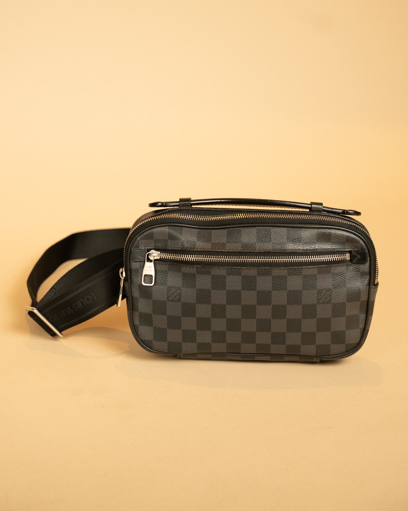 Louis Vuitton Ambler Damier Graphite Black