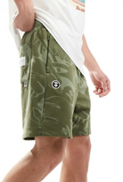 BAPE Shorts - Green Camo Print