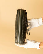 Bottega Veneta Document Case in Intrecciato Hydrology Calfskin (Bottega Green)