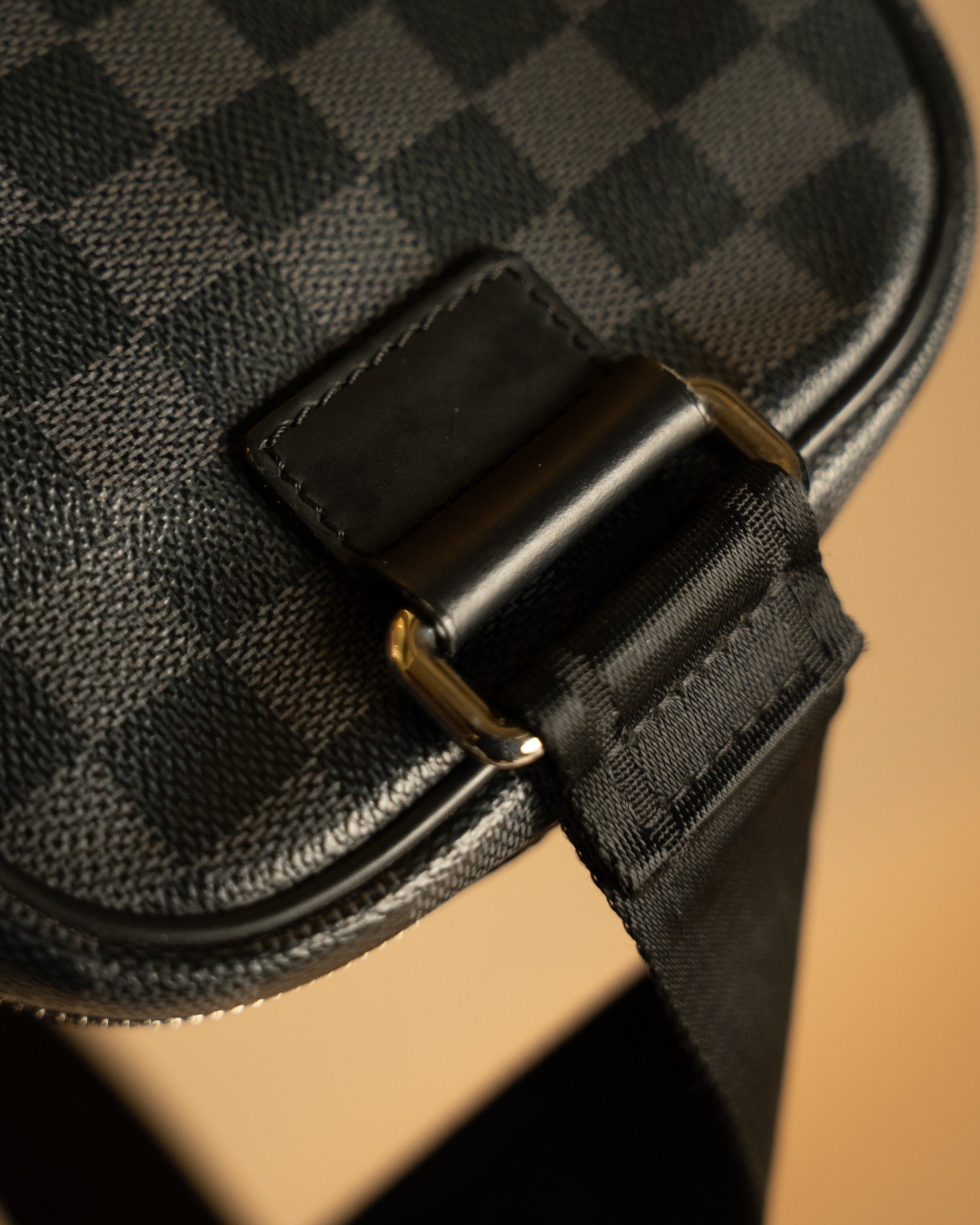 Louis Vuitton Ambler Damier Graphite Black