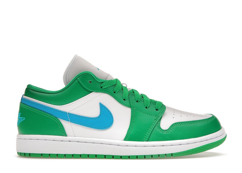 Jordan 1 Low Lucky Green Aquatone (Women's)