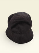 PRADA Nylon Triangle Logo Bucket Hat