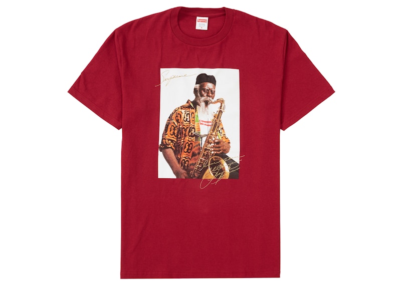 Supreme Pharoah Sanders Tee Cardinal