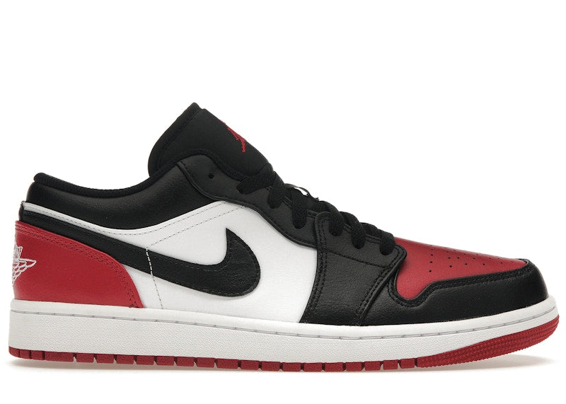 Jordan 1 Low Bred Toe 2.0