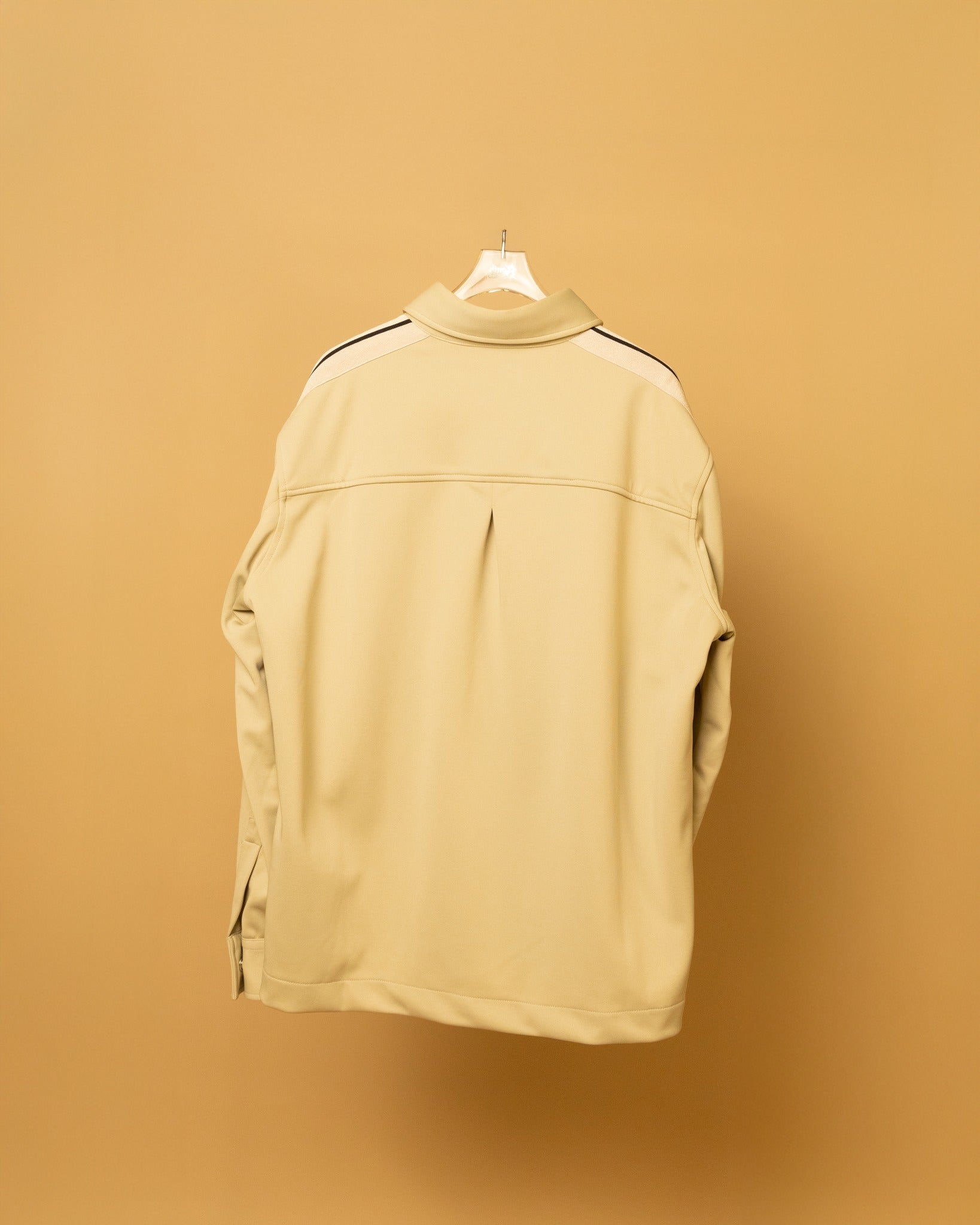 Palm Angels Track Button-Up Shirt – Beige