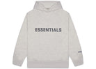 Fear of God Essentials 3D Silicon Applique Pullover Hoodie Heather Oatmeal