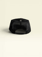 Chrome Hearts Cemetery Cross Trucker Hat in black