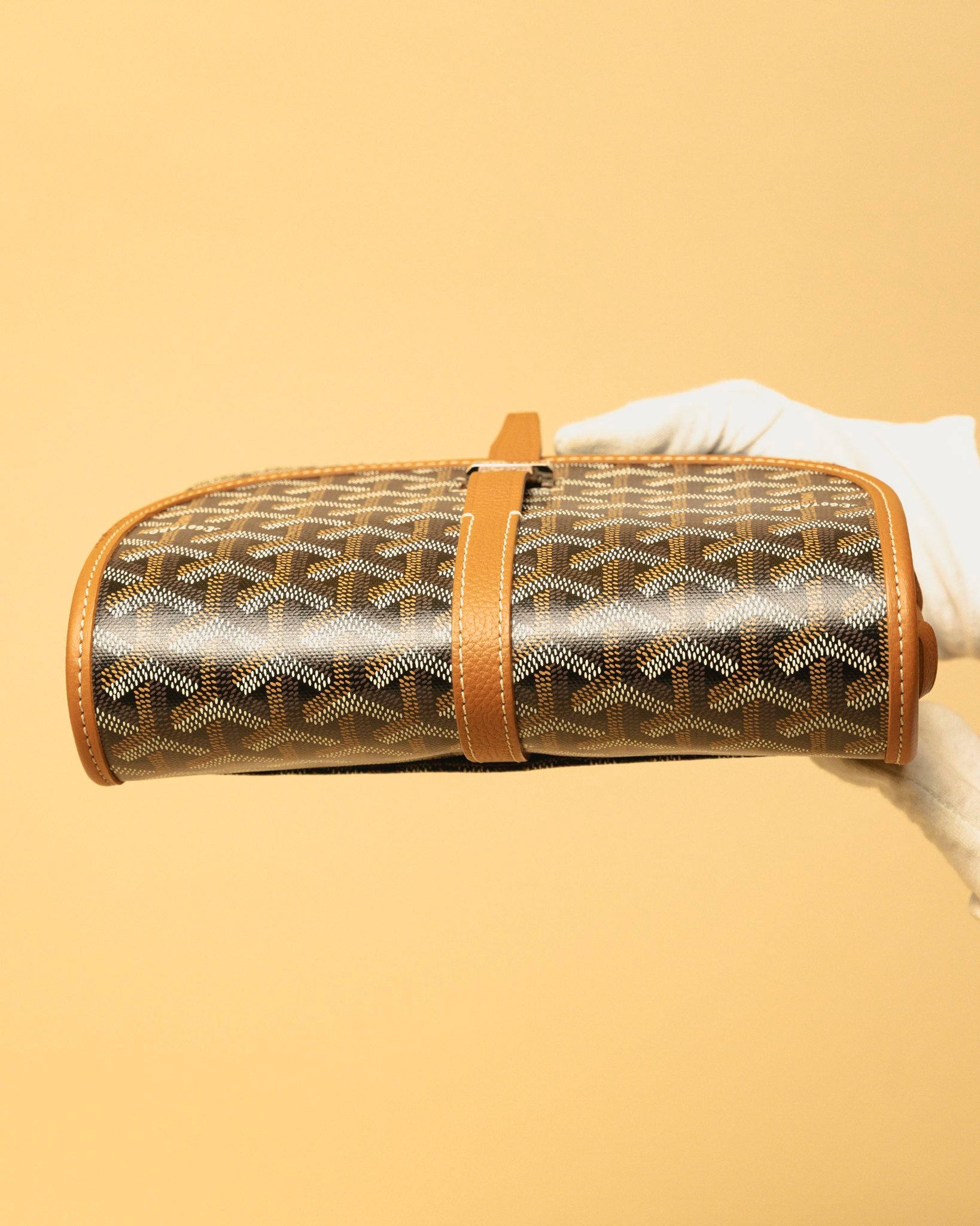 Goyard Belvedere IIPM Messenger Bag Black Gold