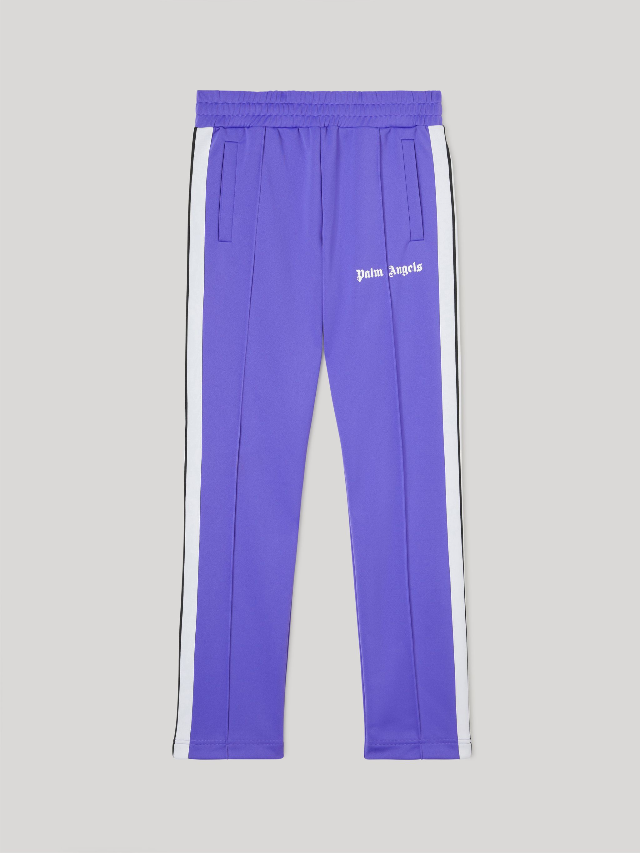 Palm Angels Track Pants Purple White