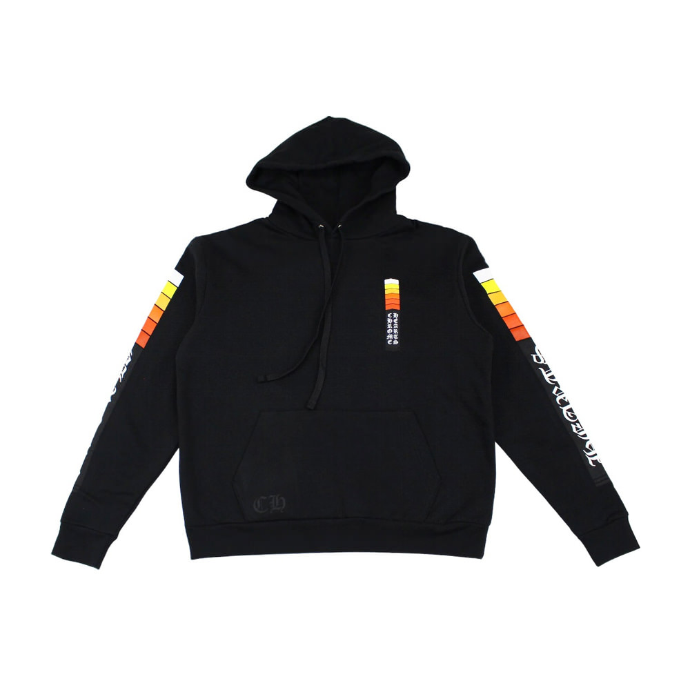 Chrome Hearts Black Racing Stripes Hoodie