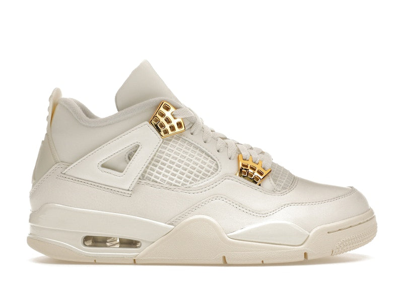 Jordan 4 Retro Metallic Gold (Women's)