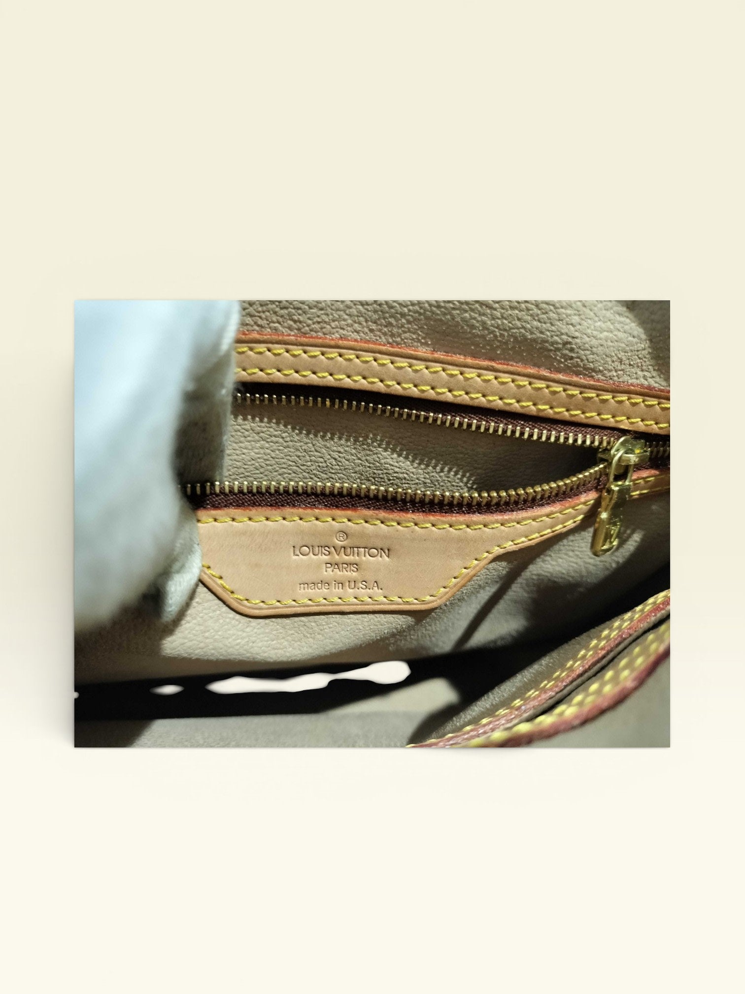 Louis Vuitton Monogram Bucket PM Tote Bag with Pouch