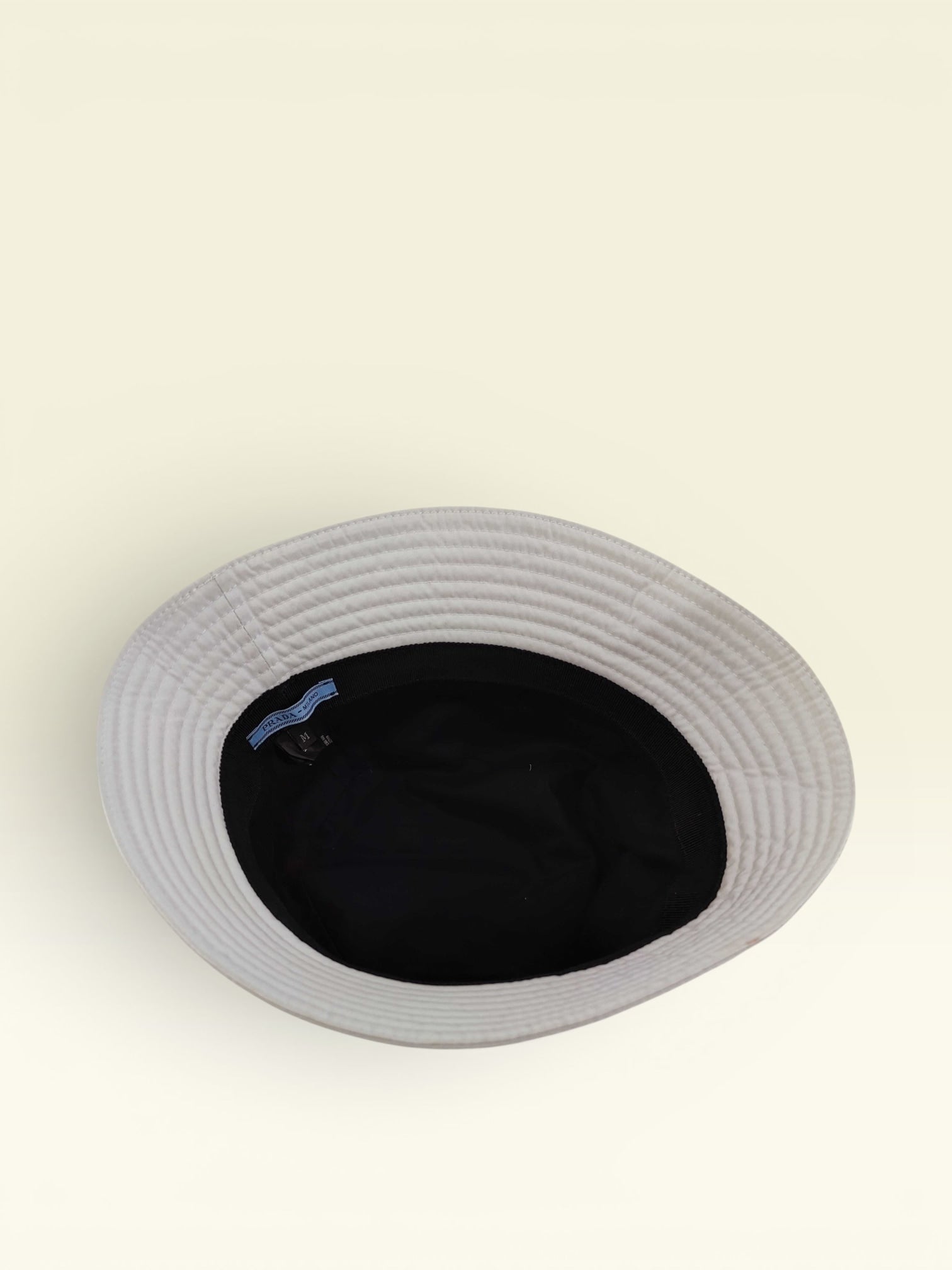 PRADA Sport Bucket Hat White Size: M