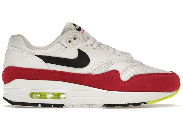 Nike Air Max 1 White Black Volt Rush Pink