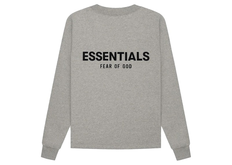 Fear of God Essentials Relaxed Crewneck Dark Oatmeal