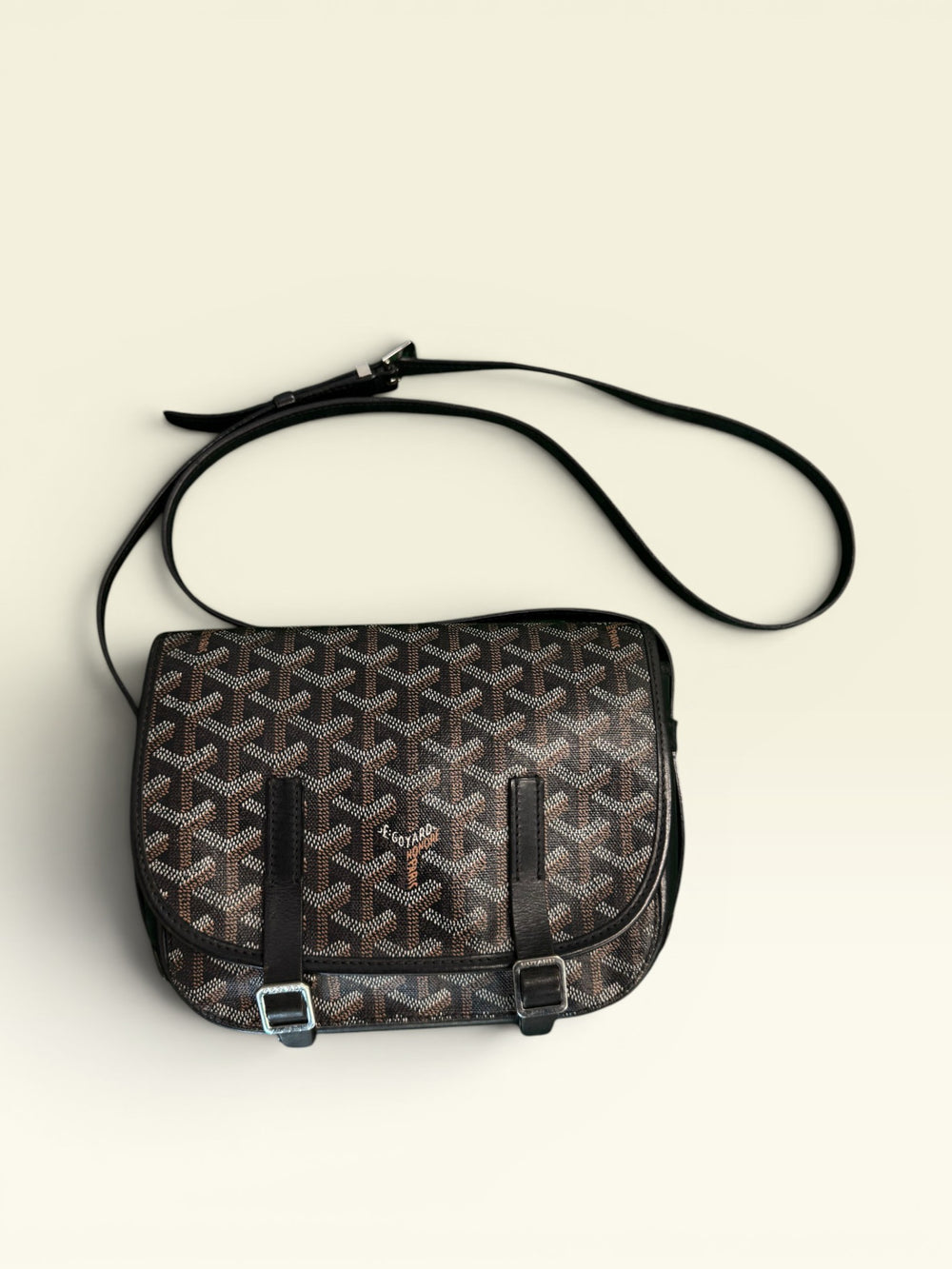 Goyard Belvedere PM Messenger Bag Black
