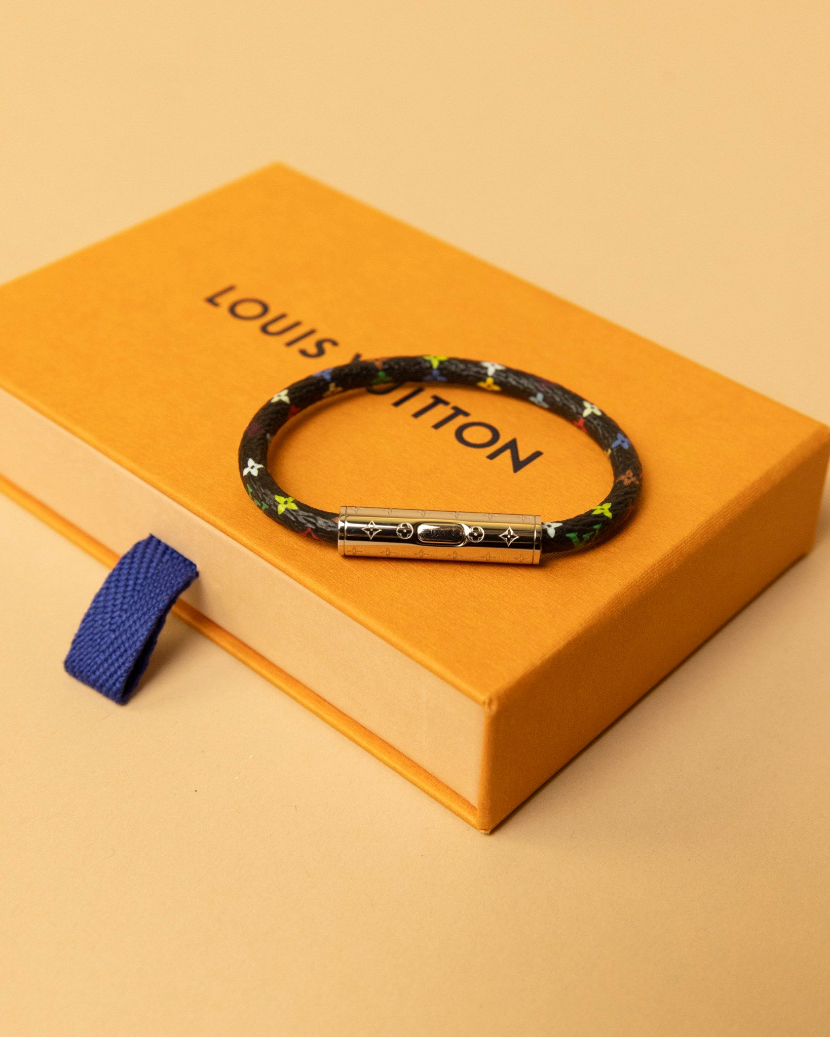 Louis Vuitton x Takashi Murakami LV Confidential Bracelet Black Multicolored