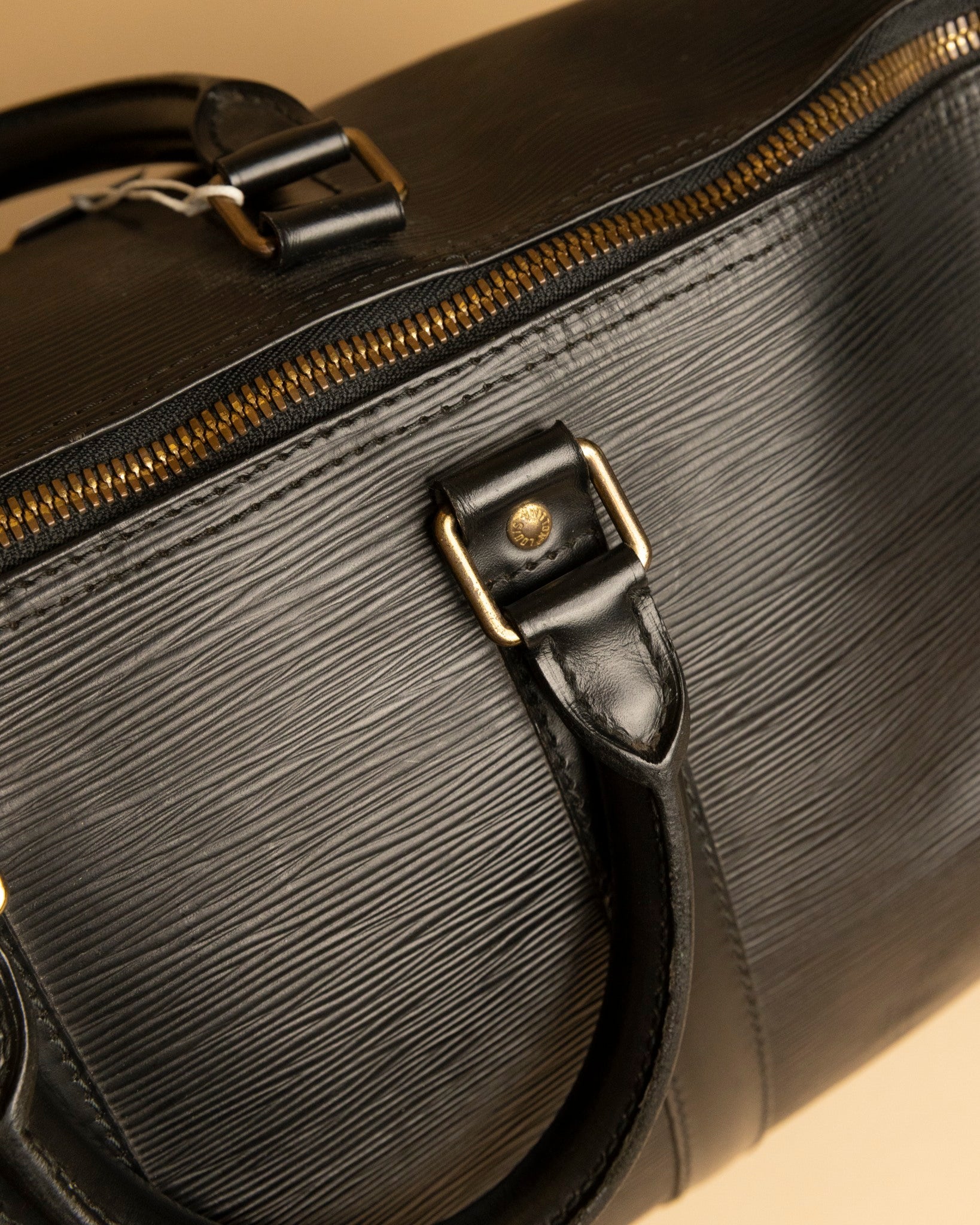 Louis Vuitton Keepall EPI Black 45'