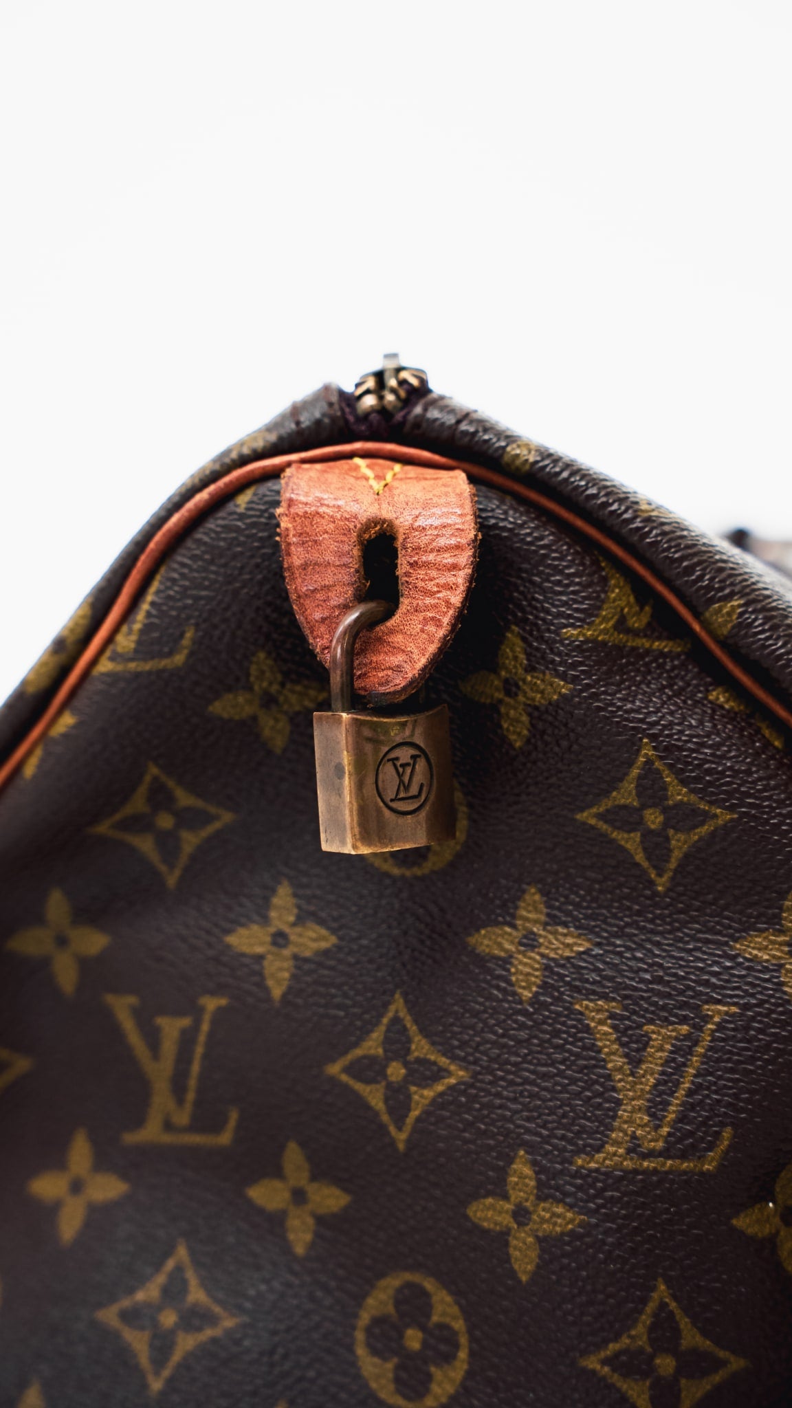 Louis Vuitton Speedy Monogram 35 Brown Vintage