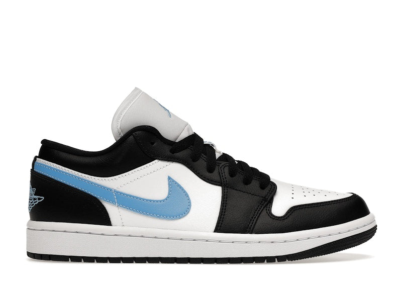 Jordan 1 Low Black University Blue White (Women's)