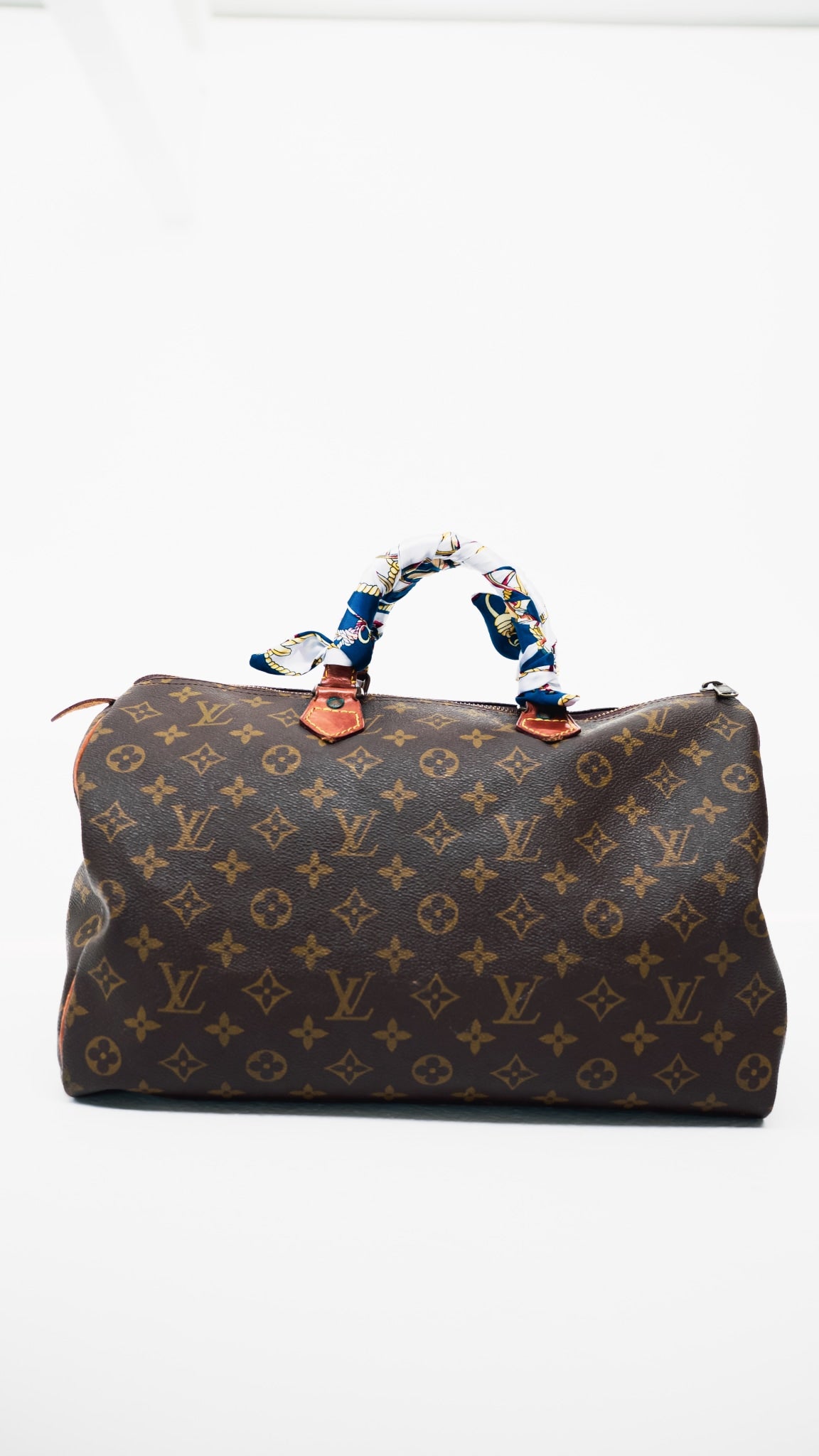 Louis Vuitton Speedy Monogram 35 Brown Vintage